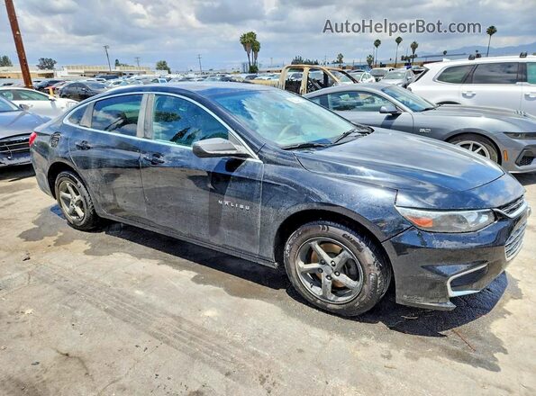 1G1ZB5ST0JF283979 2018 CHEVROLET MALIBU Black 