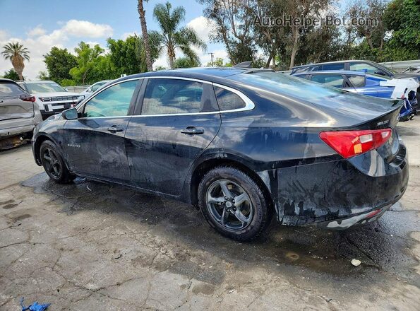1G1ZB5ST0JF283979 2018 CHEVROLET MALIBU Black 