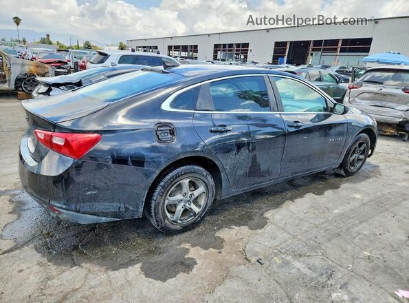 1G1ZB5ST0JF283979 2018 CHEVROLET MALIBU Black 