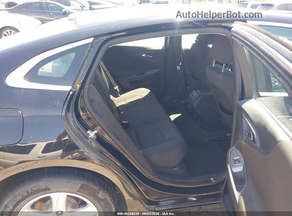 1G1ZB5ST0JF293587 2018 CHEVROLET MALIBU Black Widok naklejki z numerem VIN