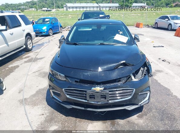 1G1ZB5ST0JF293587 2018 CHEVROLET MALIBU Black Widok zestawu wskaźników