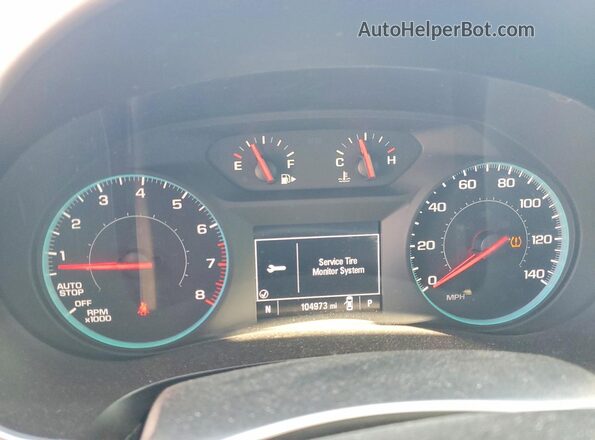1G1ZB5ST0LF117660 2020 CHEVROLET MALIBU White Instrument cluster view