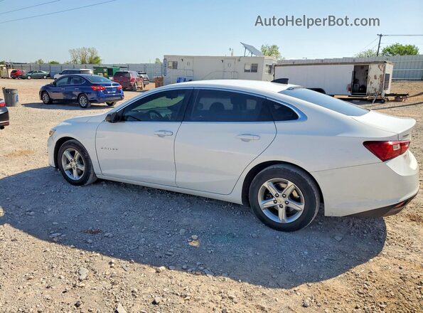 1G1ZB5ST0LF117660 2020 CHEVROLET MALIBU White Rear left