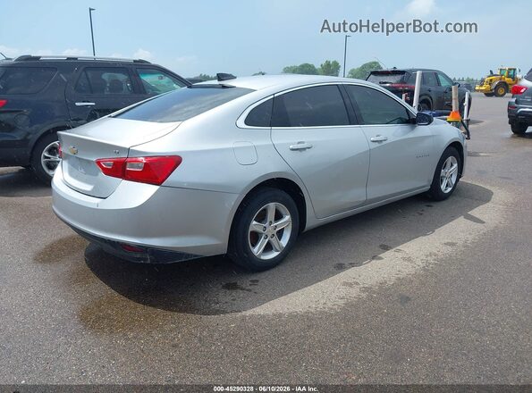 1G1ZB5ST0MF051919 2021 CHEVROLET MALIBU Серебряный Задняя правая четверть