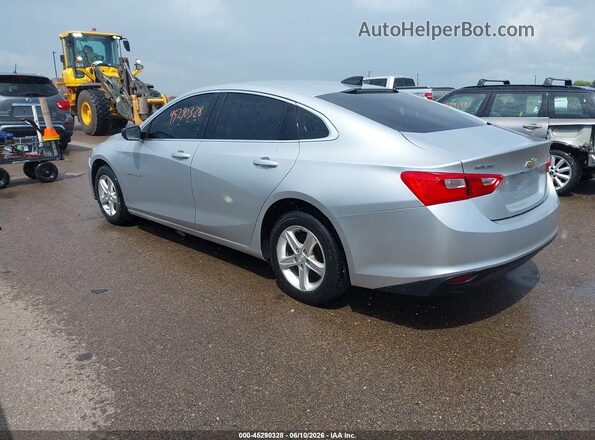 1G1ZB5ST0MF051919 2021 CHEVROLET MALIBU Серебряный Задняя левая четверть