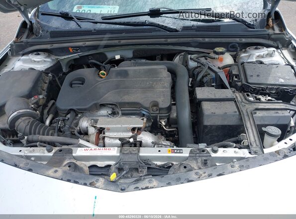 1G1ZB5ST0MF051919 2021 CHEVROLET MALIBU Серебряный Вид сзади
