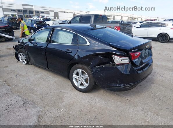 1G1ZB5ST0NF187470 2022 CHEVROLET MALIBU Dark Blue Rear left