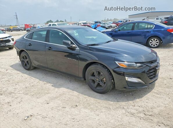 1G1ZB5ST0NF214652 2022 CHEVROLET MALIBU Black წინა მარჯვენა