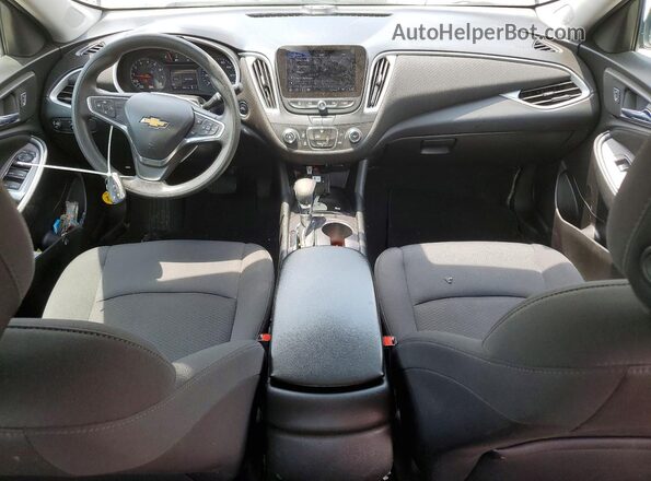 1G1ZB5ST0NF214652 2022 CHEVROLET MALIBU Black წინა პანელის ხედი