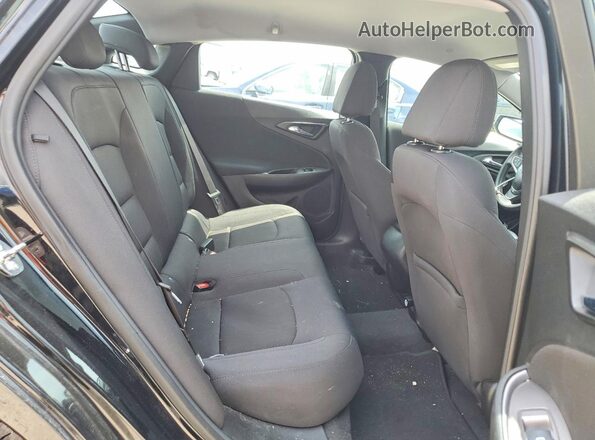 1G1ZB5ST0NF214652 2022 CHEVROLET MALIBU Black უკანა სავარძლების ხედი