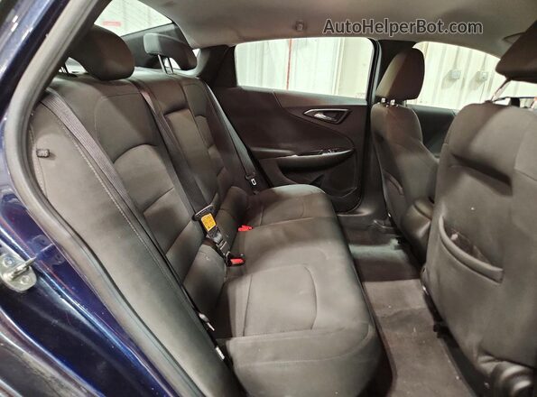 1G1ZB5ST1GF223296 2016 CHEVROLET MALIBU Blue Rear seats view