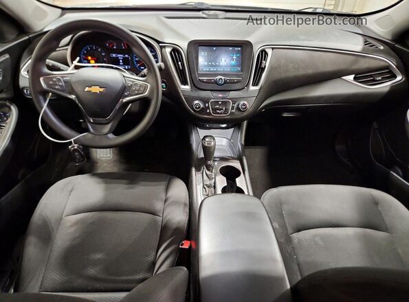 1G1ZB5ST1GF223296 2016 CHEVROLET MALIBU Blue Dashboard view