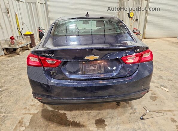 1G1ZB5ST1GF223296 2016 CHEVROLET MALIBU Blue Rear view