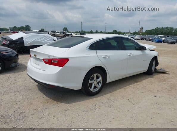 1G1ZB5ST1GF260171 2016 CHEVROLET MALIBU White Rear right