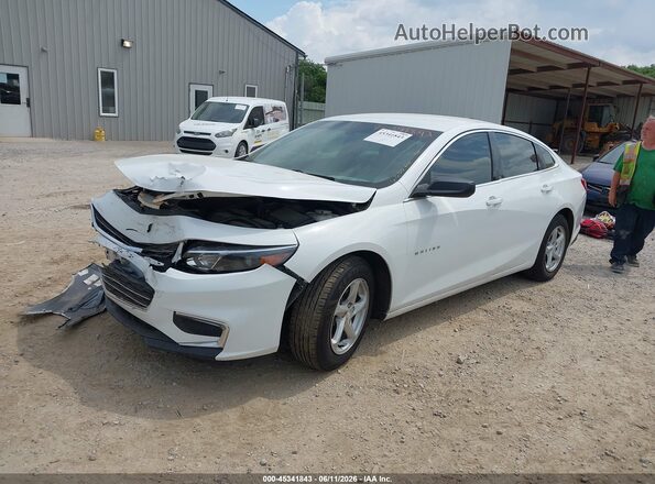 1G1ZB5ST1GF260171 2016 CHEVROLET MALIBU White Front left