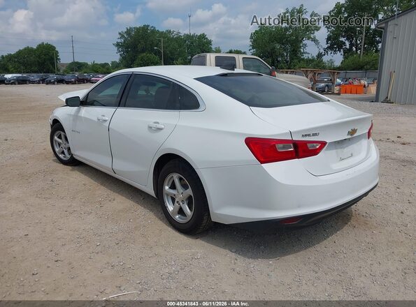 1G1ZB5ST1GF260171 2016 CHEVROLET MALIBU White Rear left