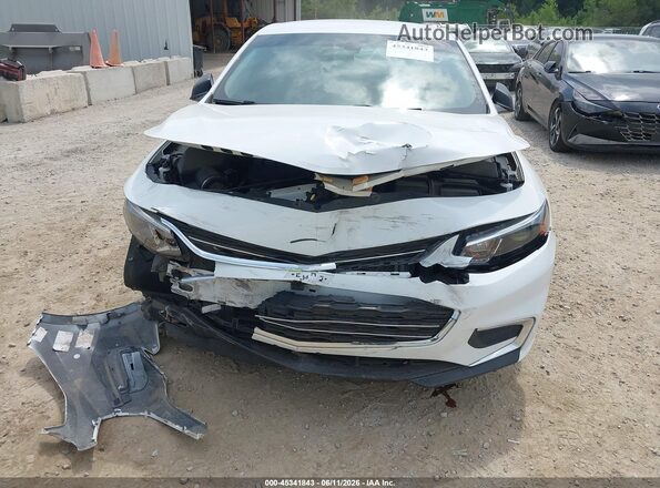 1G1ZB5ST1GF260171 2016 CHEVROLET MALIBU White Front view