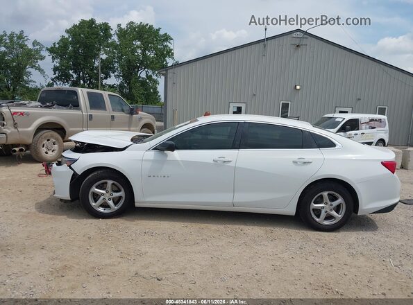1G1ZB5ST1GF260171 2016 CHEVROLET MALIBU White 