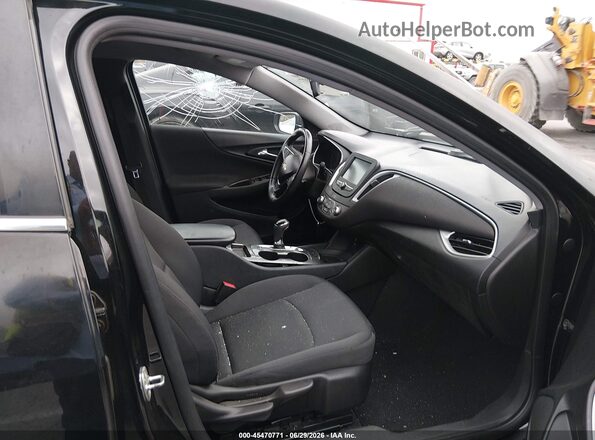 1G1ZB5ST1GF307344 2016 CHEVROLET MALIBU Black Vista interior delantera