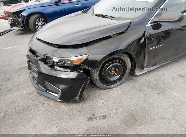 1G1ZB5ST1GF307344 2016 CHEVROLET MALIBU Black Vista frontal