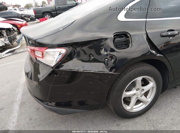 1G1ZB5ST1GF307344 2016 CHEVROLET MALIBU Black Vista interior trasera