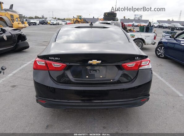 1G1ZB5ST1GF307344 2016 CHEVROLET MALIBU Black 
