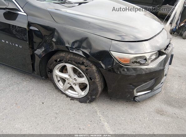 1G1ZB5ST1GF307344 2016 CHEVROLET MALIBU Black Vista del cuadro de instrumentos