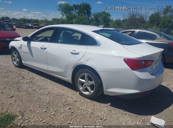 1G1ZB5ST1GF356737 2016 CHEVROLET MALIBU White Հետևի ձախ