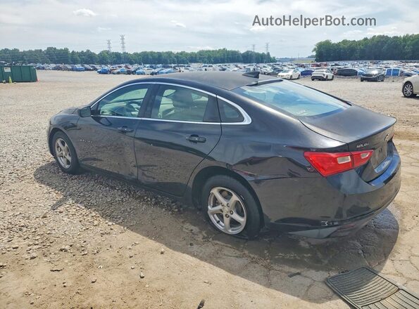 1G1ZB5ST1HF106478 2017 CHEVROLET MALIBU Black 
