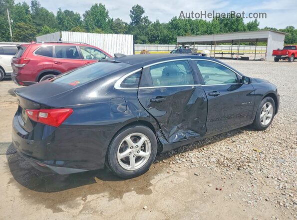 1G1ZB5ST1HF106478 2017 CHEVROLET MALIBU Black 
