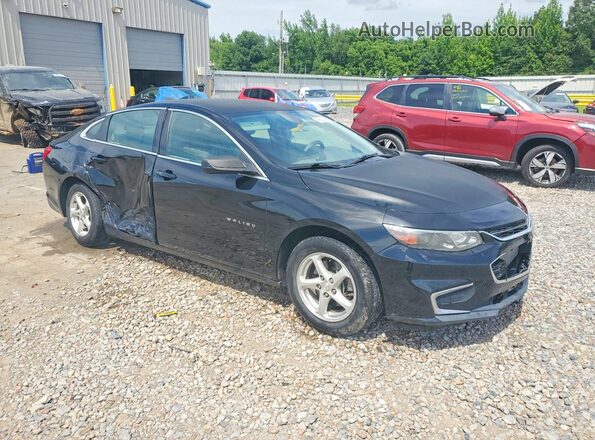1G1ZB5ST1HF106478 2017 CHEVROLET MALIBU Black 