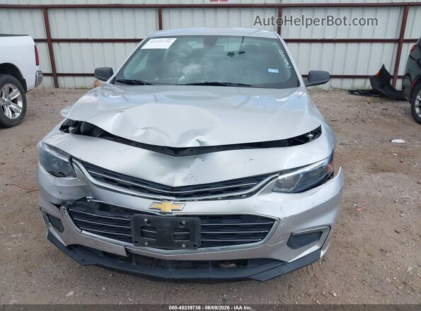 1G1ZB5ST1HF111860 2017 CHEVROLET MALIBU Silver Vista interior trasera