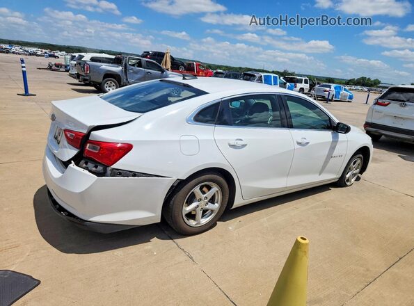 1G1ZB5ST1HF134703 2017 CHEVROLET MALIBU White Rear right
