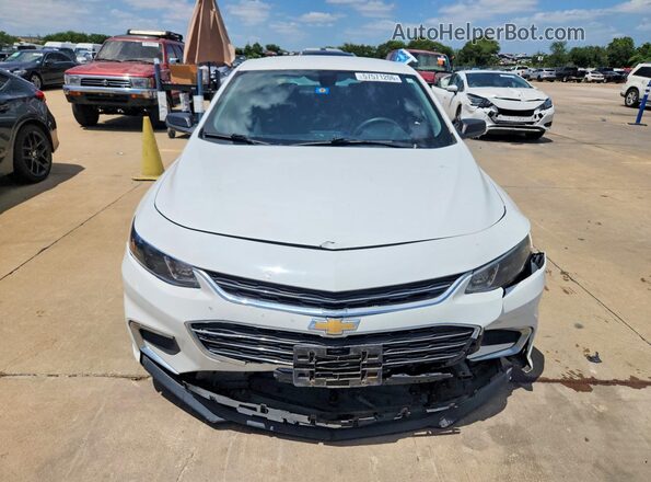 1G1ZB5ST1HF134703 2017 CHEVROLET MALIBU White Front view