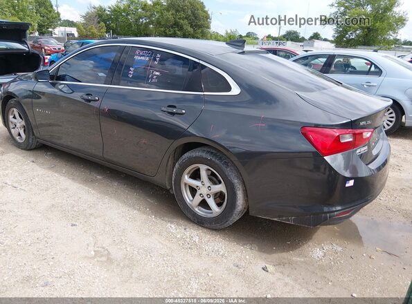 1G1ZB5ST1HF166132 2017 CHEVROLET MALIBU Silver Tył lewy
