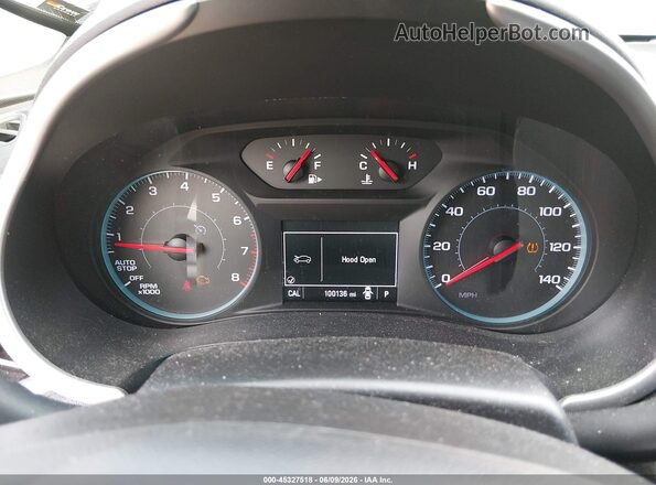 1G1ZB5ST1HF166132 2017 CHEVROLET MALIBU Silver Widok tylnych siedzeń