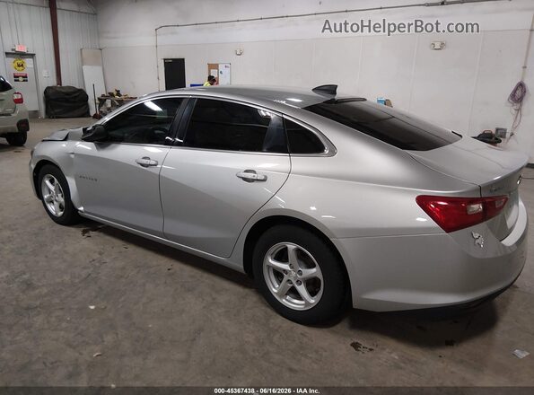1G1ZB5ST1HF185201 2017 CHEVROLET MALIBU Silver Tył lewy