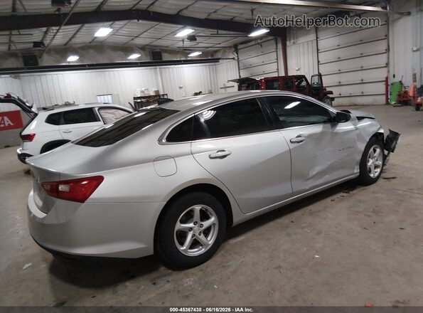 1G1ZB5ST1HF185201 2017 CHEVROLET MALIBU Silver Tył prawy
