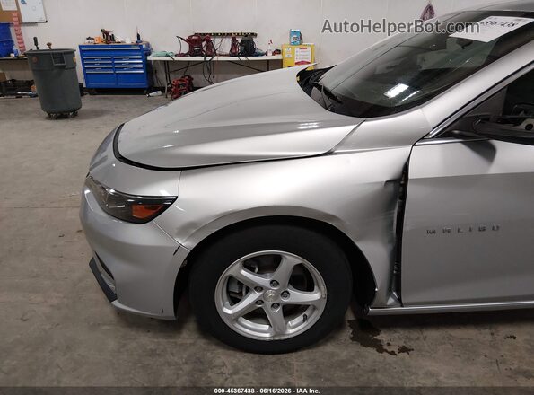 1G1ZB5ST1HF185201 2017 CHEVROLET MALIBU Silver 