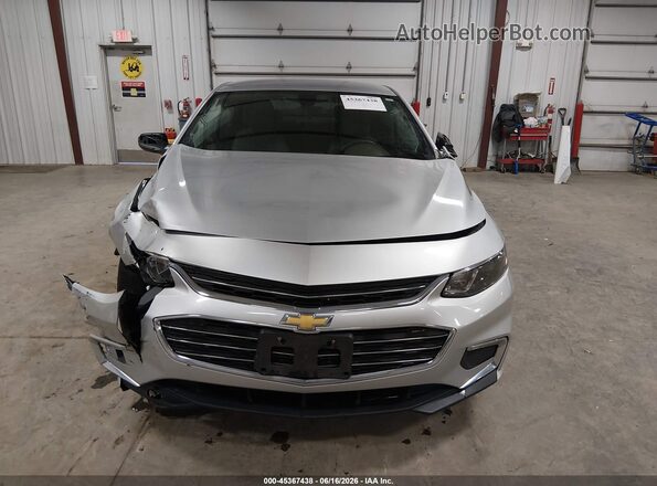 1G1ZB5ST1HF185201 2017 CHEVROLET MALIBU Silver Widok zestawu wskaźników