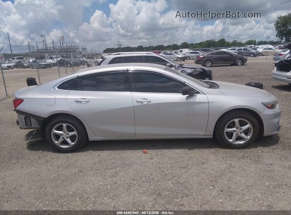 1G1ZB5ST1HF220934 2017 CHEVROLET MALIBU Silver 