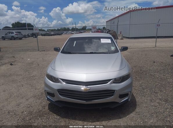 1G1ZB5ST1HF220934 2017 CHEVROLET MALIBU Silver 