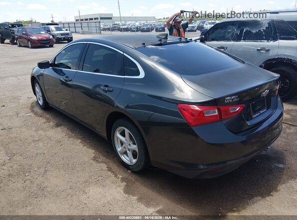 1G1ZB5ST1HF292328 2017 CHEVROLET MALIBU Серый Задняя левая четверть