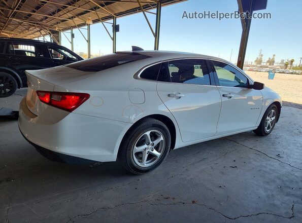 1G1ZB5ST1JF179615 2018 CHEVROLET MALIBU Белый Задняя правая четверть