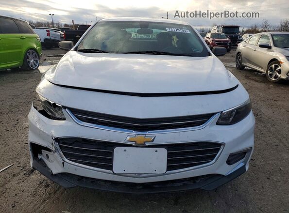 1G1ZB5ST1JF192087 2018 CHEVROLET MALIBU White 