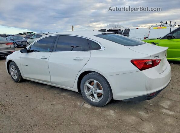 1G1ZB5ST1JF192087 2018 CHEVROLET MALIBU White 