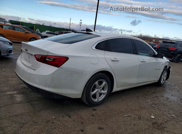 1G1ZB5ST1JF192087 2018 CHEVROLET MALIBU White 