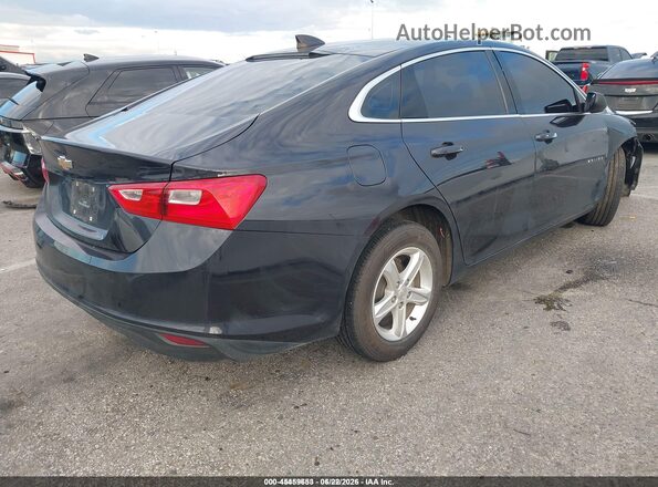 1G1ZB5ST1NF191902 2022 CHEVROLET MALIBU Black Trasero derecho
