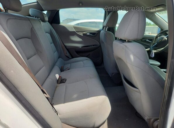 1G1ZB5ST1SF100543 2025 CHEVROLET MALIBU White Rear seats view