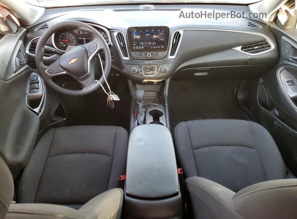 1G1ZB5ST1SF102373 2025 CHEVROLET MALIBU Black Dashboard view